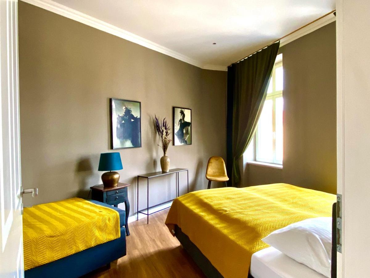 Leipzig-Suites No.12 4 Zimmer Apartment Und Balkon ภายนอก รูปภาพ
