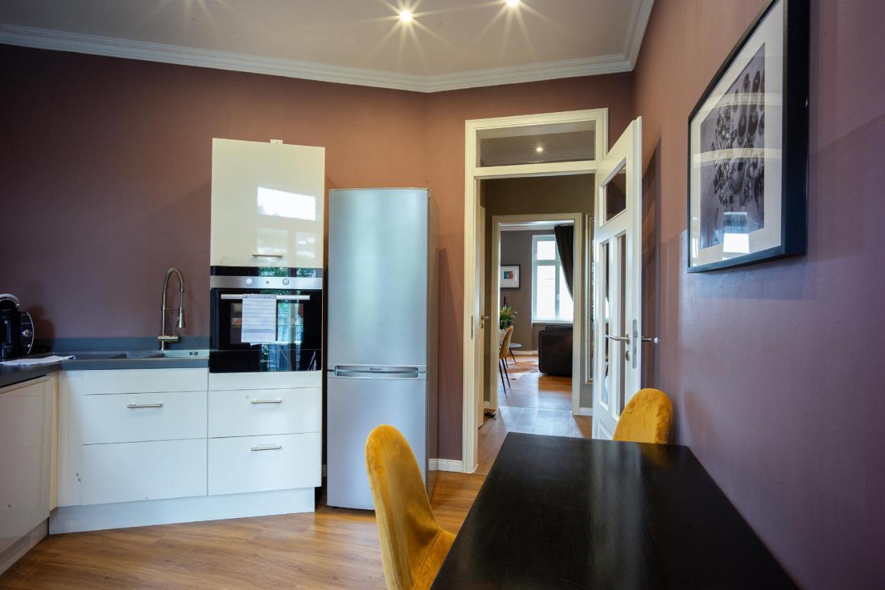 Leipzig-Suites No.12 4 Zimmer Apartment Und Balkon ภายนอก รูปภาพ