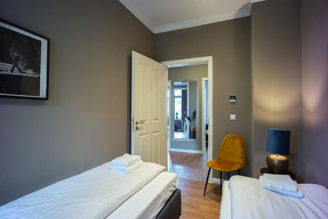 Leipzig-Suites No.12 4 Zimmer Apartment Und Balkon ภายนอก รูปภาพ