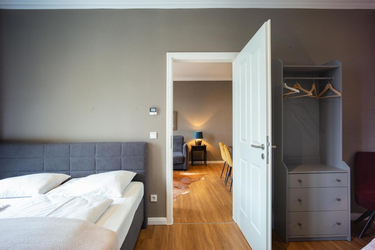 Leipzig-Suites No.12 4 Zimmer Apartment Und Balkon ภายนอก รูปภาพ