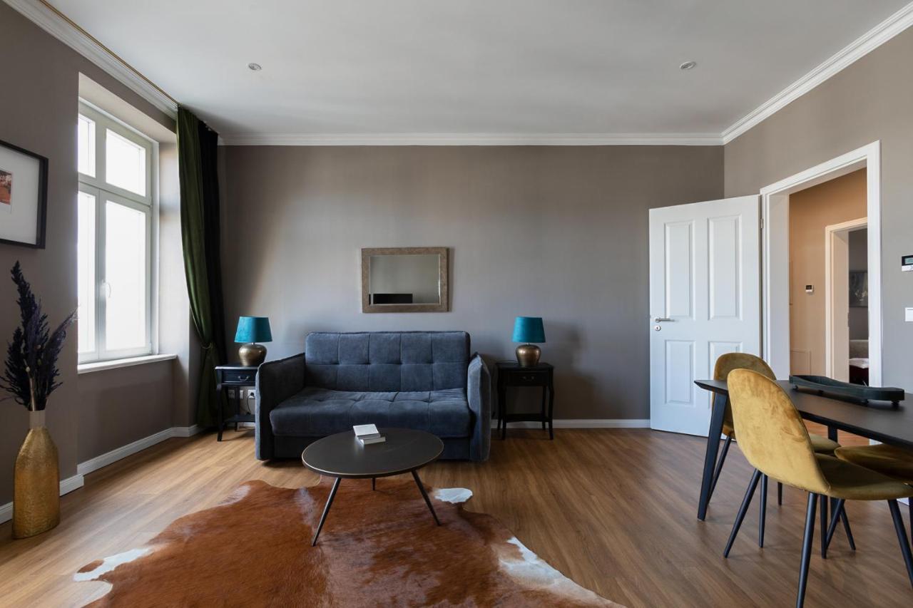 Leipzig-Suites No.12 4 Zimmer Apartment Und Balkon ภายนอก รูปภาพ